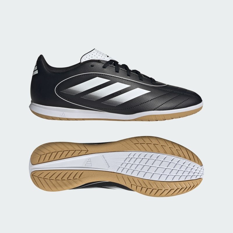 adidas Botines Goletto IX Cancha Cubierta Negro