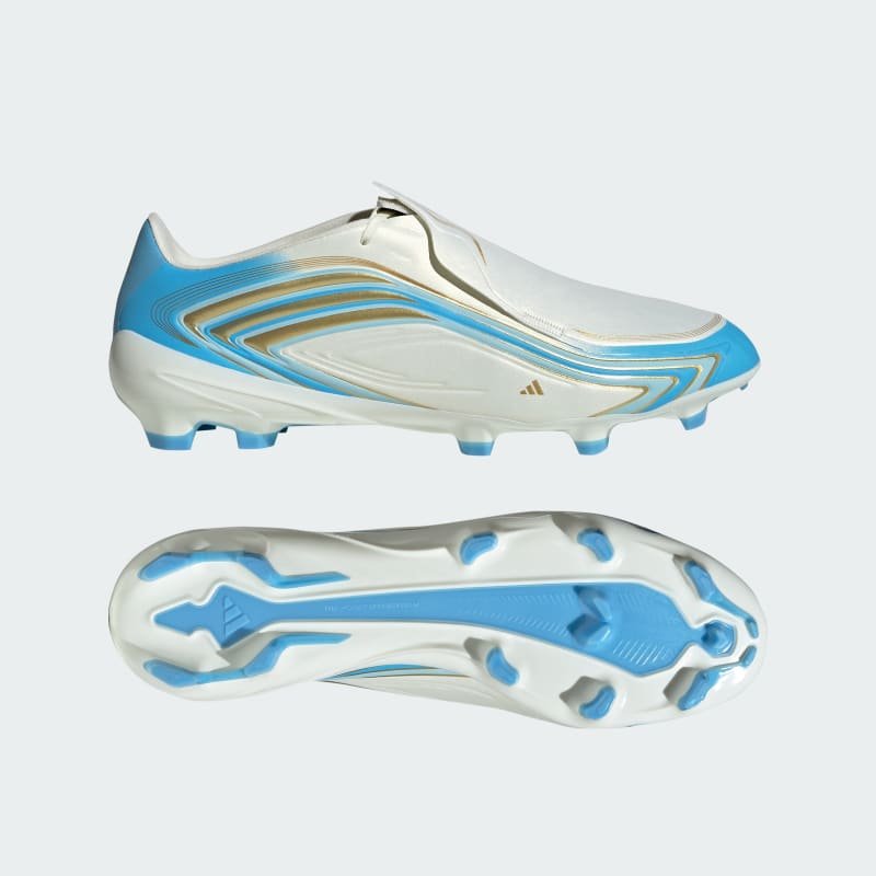 adidas Botines de Fútbol F50 Messi League Terreno Firme Beige