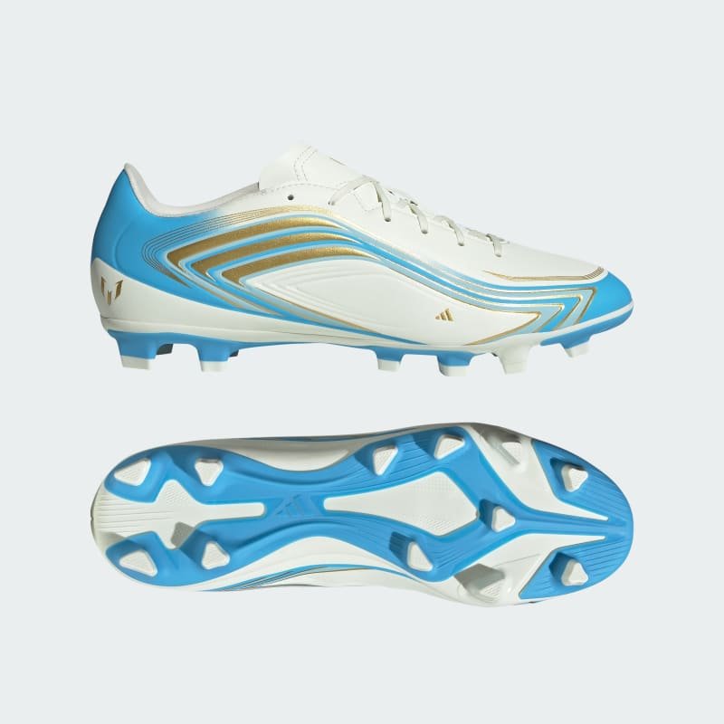 adidas Botines F50 Messi Club Terreno Firme/Multiterreno Beige