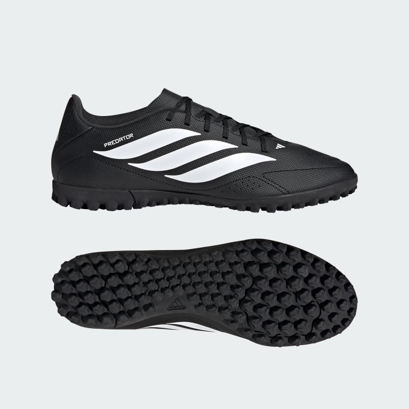adidas Botines Predator Essentials 26.5 para Pasto Artificial Negro