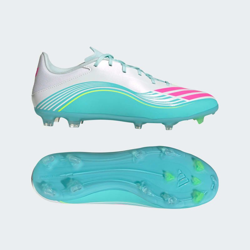 adidas Botines F50 MESSI LEAGUE Terreno Firme/Multiterreno Blanco