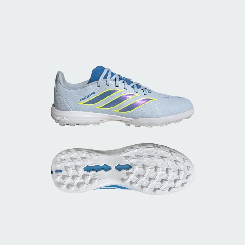 adidas Botines de fútbol para césped artificial PREDATOR LEAGUE para niños Azul