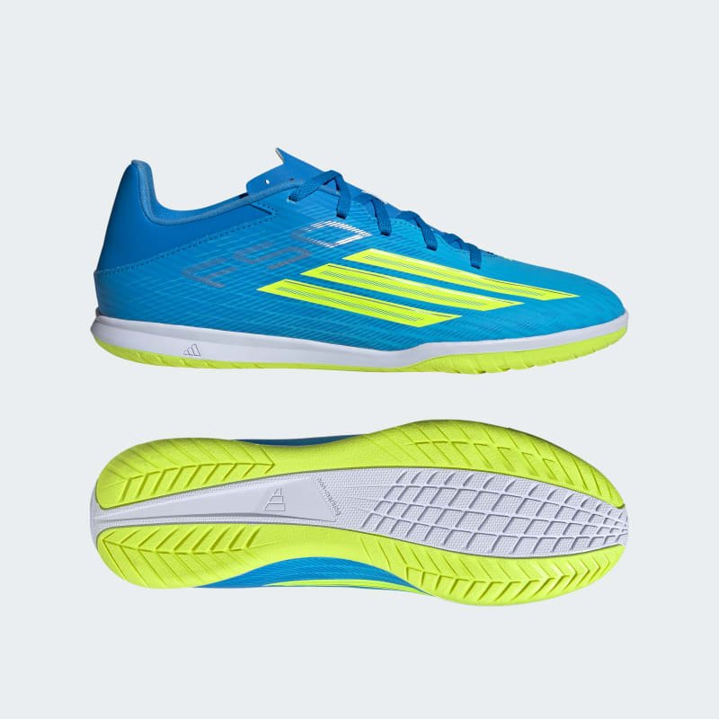 adidas Botines F50 CLUB Cancha Cubierta Azul