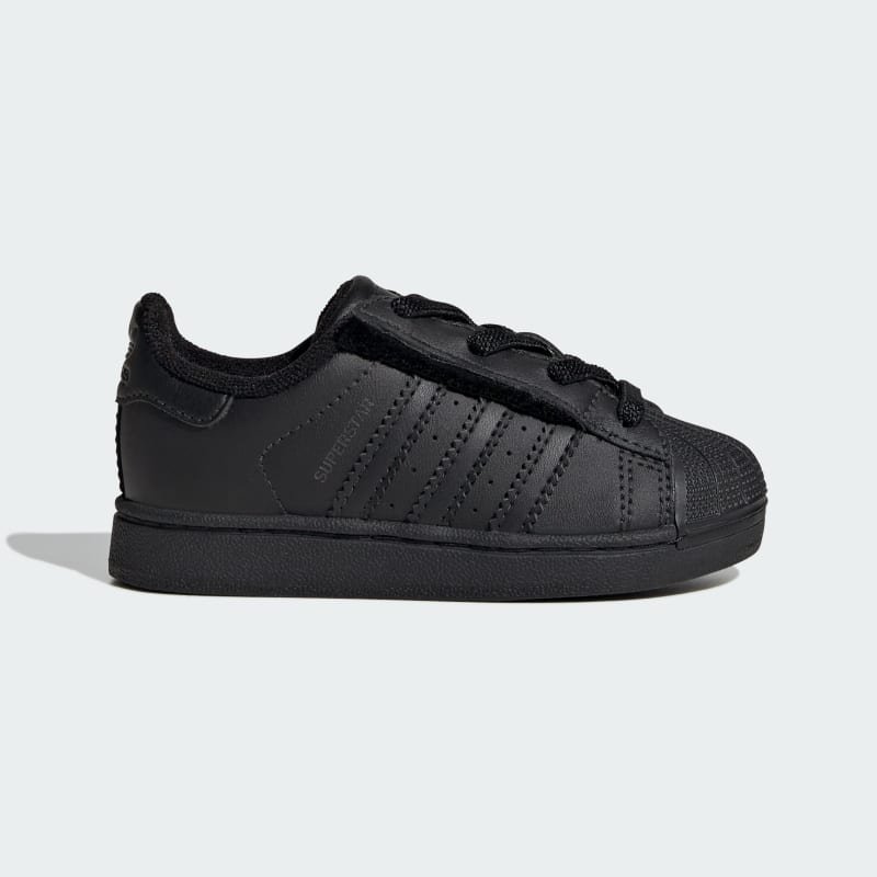 adidas Zapatillas Superstar II Cierre Fácil Cordones Elásticos Negro