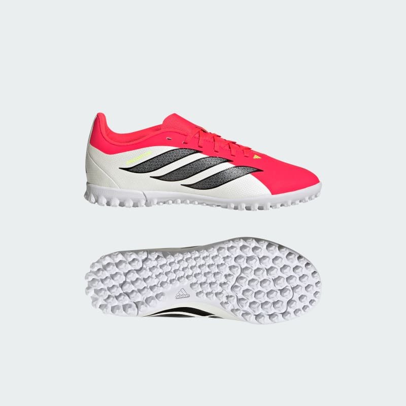 adidas Botines Predator Pasto Artificial para Niños Rojo