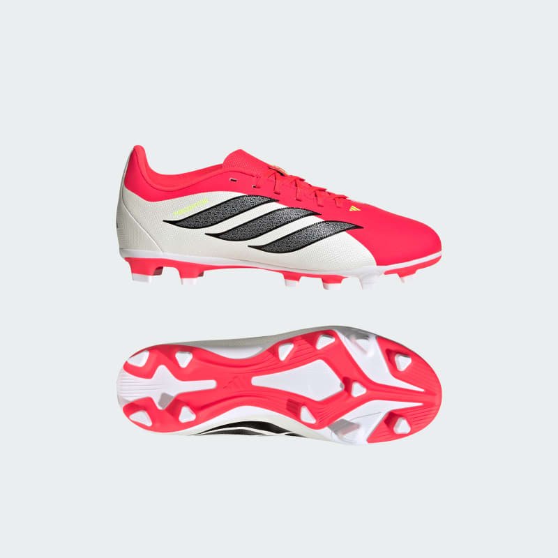 adidas Botines Predator para Terreno Firme/Multiterreno para Niños Rojo