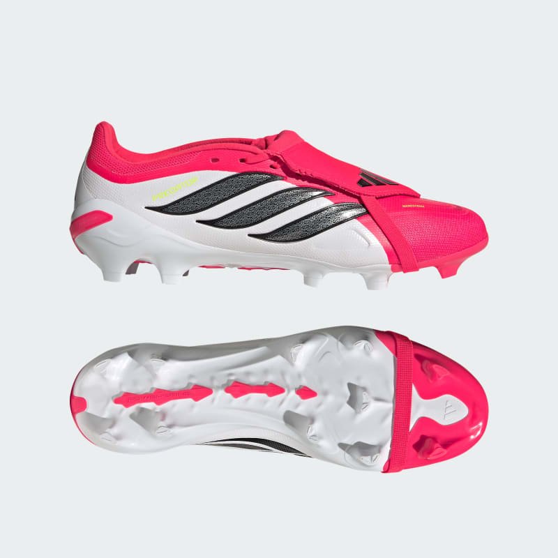 adidas Botines de fútbol PREDATOR LEAGUE con lengüeta plegable para terreno firme Rojo