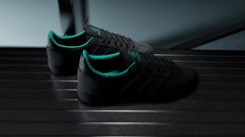adidas ZAPATILLAS DE AUTOMOVILISMO HANDBALL SPEZIAL MERCEDES — otra vista