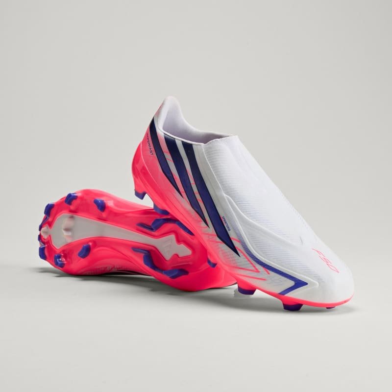 adidas Botines F50 Hyperfast League Terreno Firme Blanco