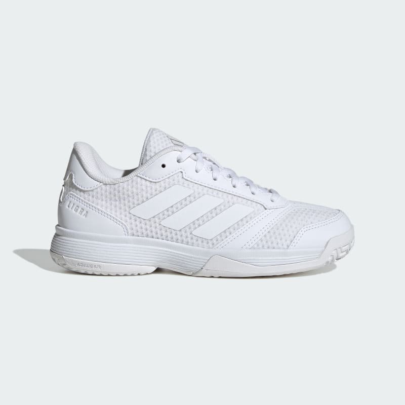 adidas Zapatillas Ligra 8 para Cancha Cubierta para Niños Blanco